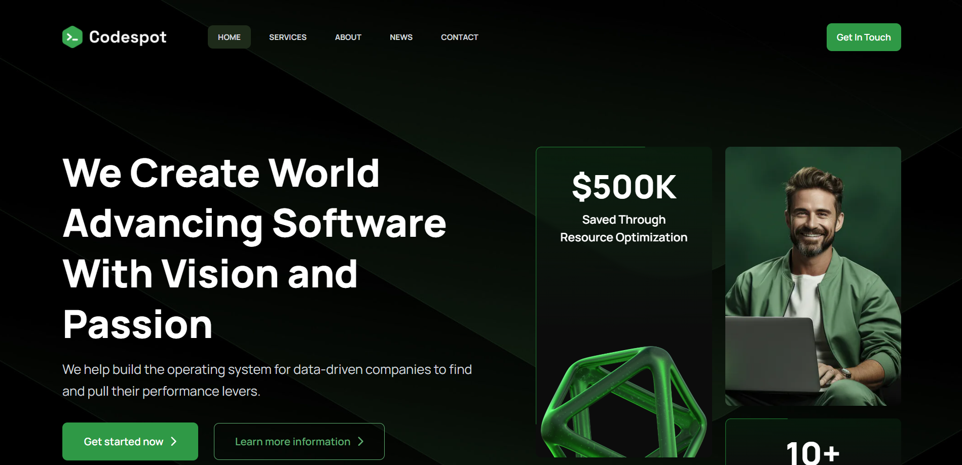 Landing page preview image