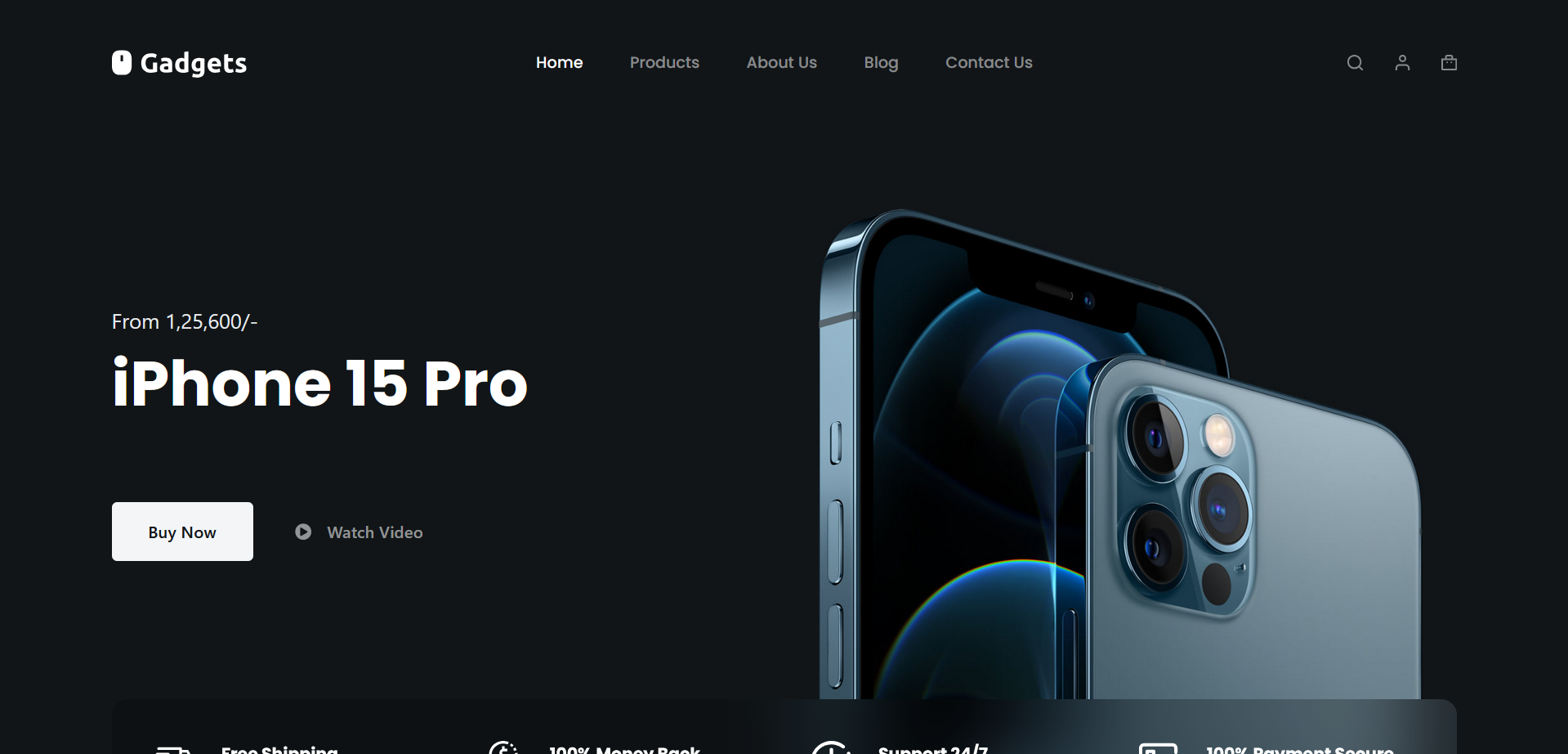 Landing page preview image